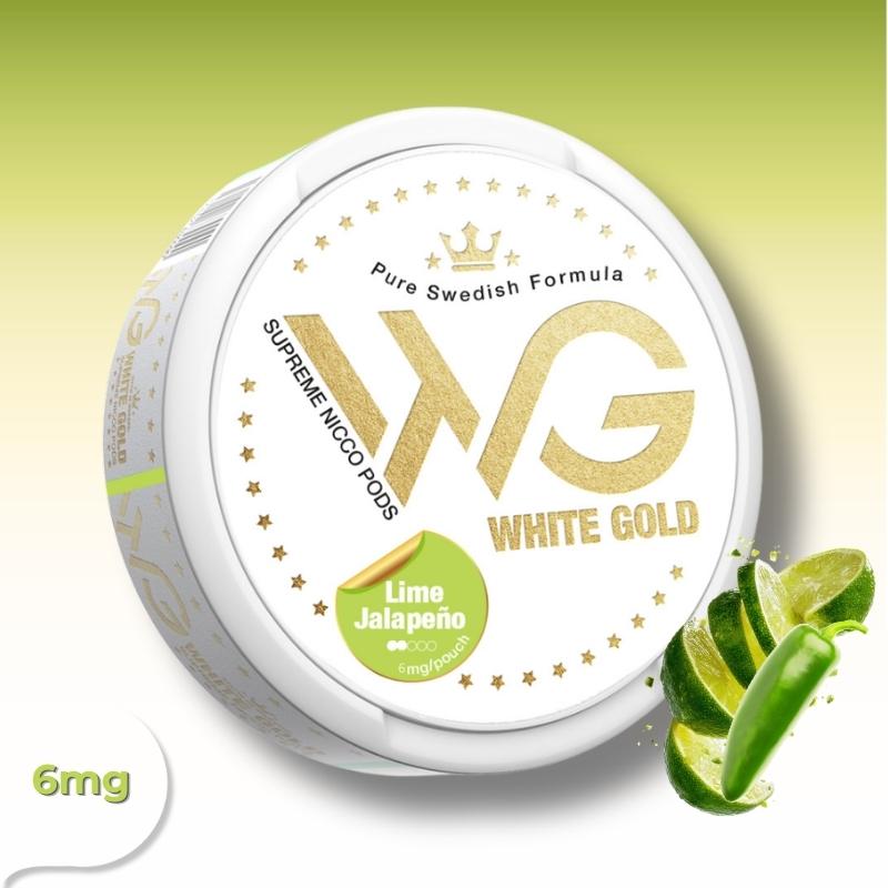 (White Gold - Lime Jalapeno (6mg