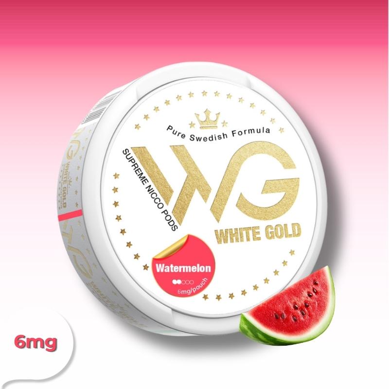 (White Gold - Watermelon (6mg