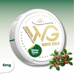 White Gold - Winter Green (6mg)