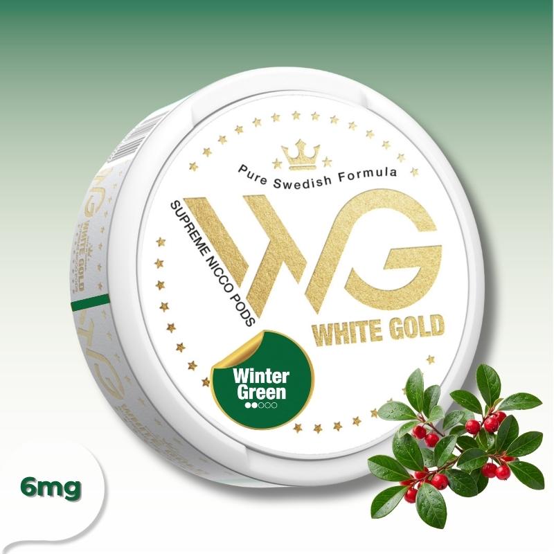 White Gold - Winter Green (6mg)