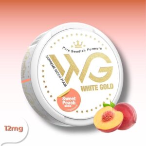 White Gold - Peach (12mg)