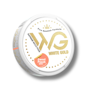 White Gold - Peach 12mg